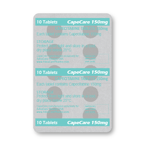 Comprimés de Capécitabine (blister de 10 comprimés)