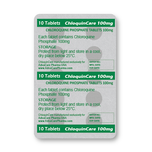 Chloroquine Phosphate Comprimés (plaquette de 10 comprimés)