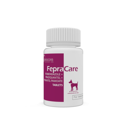 Fenbendazole + Praziquantel + Pyrantel Pamoate Tablets (bottle of 100 tablets)