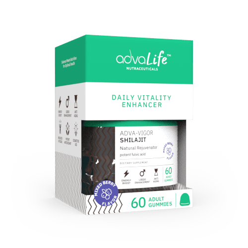 Gommes de Shilajit (boîte de bouteilles)