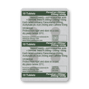Paracetamol + Acetylsalicylic Acid + Caffeine Tablets (blister of 10 tablets)