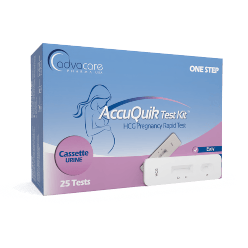 Kit de test de grossesse Cassette (boîte de 25 kits)