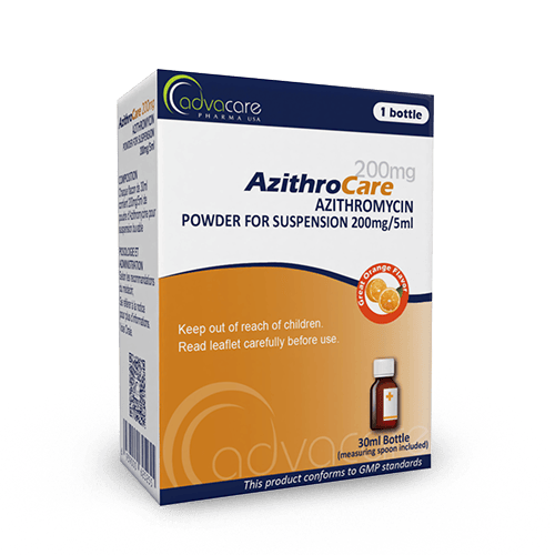 Azithromycin for Oral Suspension (box of 1 bottle)