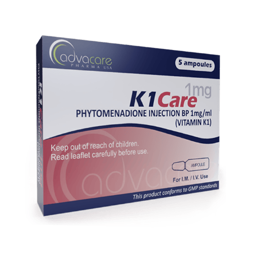 Vitamina K1 Inyección (caja de 5 ampollas)