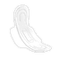 Serviettes Hygiéniques (1 pièce)