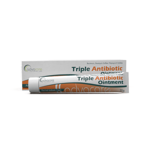Pommade Antibiotique Triple (1 boîte et 1 tube)