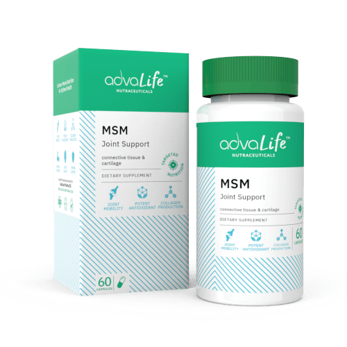 MSM Capsules (1 box and 1 bottle)