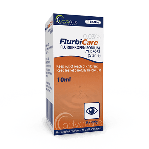 Gotas Oftálmicas de Flurbiprofeno Sódico (caja de 1 frasco)