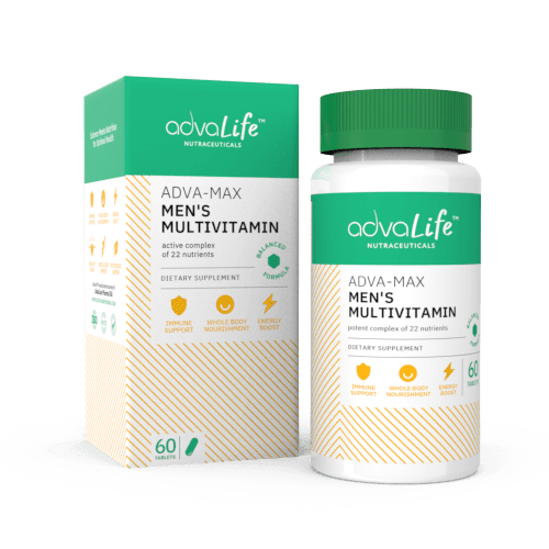 Men's Multivitamin + Minerals Tablets (1 box and 1 bottle)