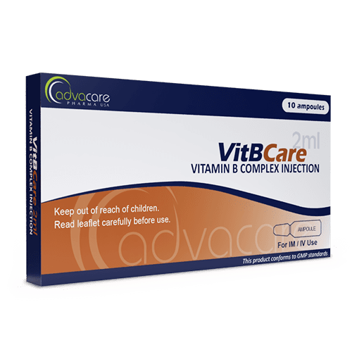 Injection de Complexe de Vitamines B (boîte de 10 ampoules)