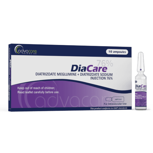 Diatrizoate Meglumine + Diatrizoate Sodium Injection (1 box and 1 ampoule)