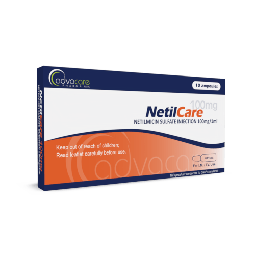 Injection de Sulfate de Netilmicine (boîte de 10 ampoules)