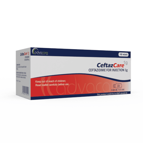 Ceftazidime for Injection (box of 10 vials)