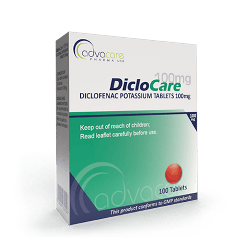 Diclofenac Potassium Tablets (box of 100 tablets)