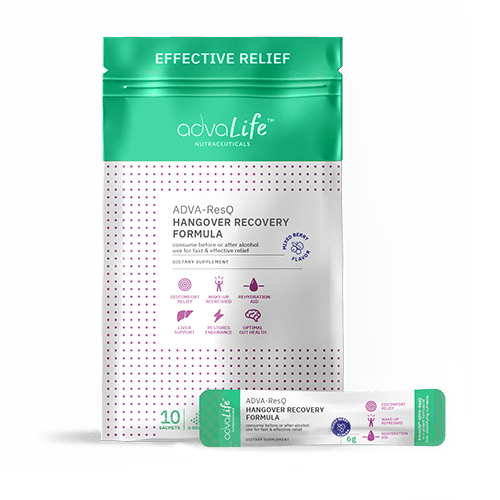 Supplément Anti-Gueule de Bois (1 sachet et 1 poche)