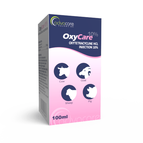 Oxitetraciclina HCL Inyección (caja de 1 vial)