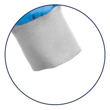 Bata de aislamiento Puños de punto