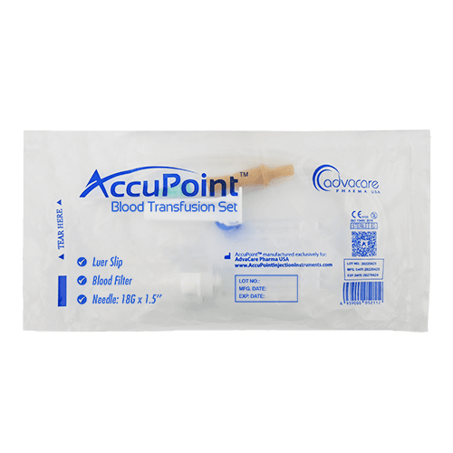 Kit de Transfusion Sanguine (1 ensemble/sac PE)