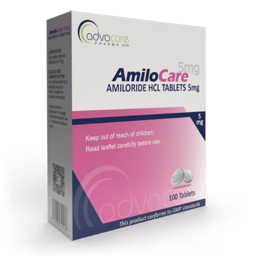 Amiloride HCl Tablets (box of 100 tablets)