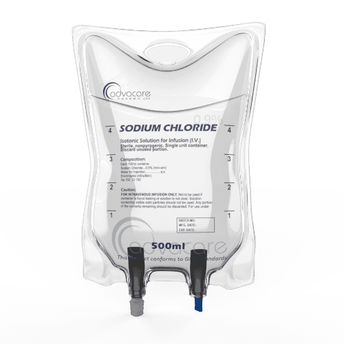 Saline (Sodium Chloride) Injection (1 IV bag)