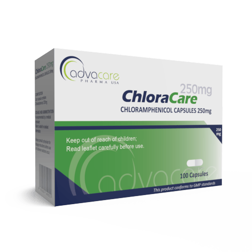 Chloramphénicol Capsules (boîte de 100 capsules)