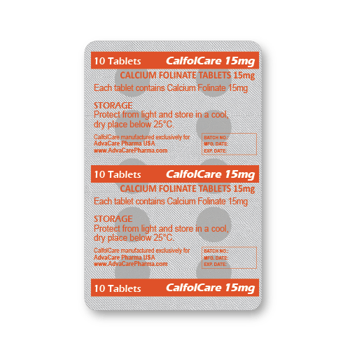 Comprimés de Folinate de Calcium (blister de 10 comprimés)