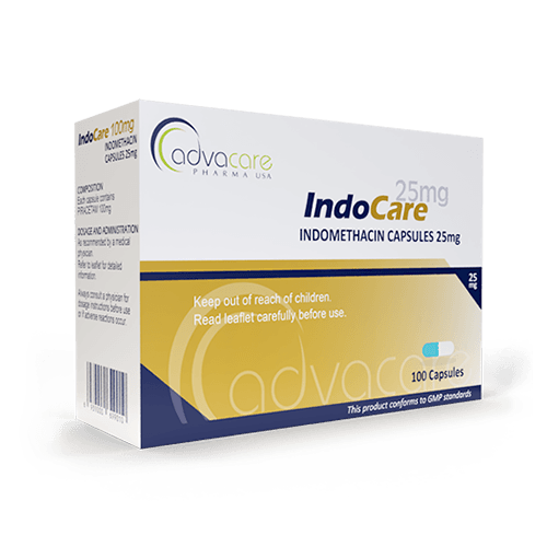 Indomethacin Capsules (box of 100 capsules)