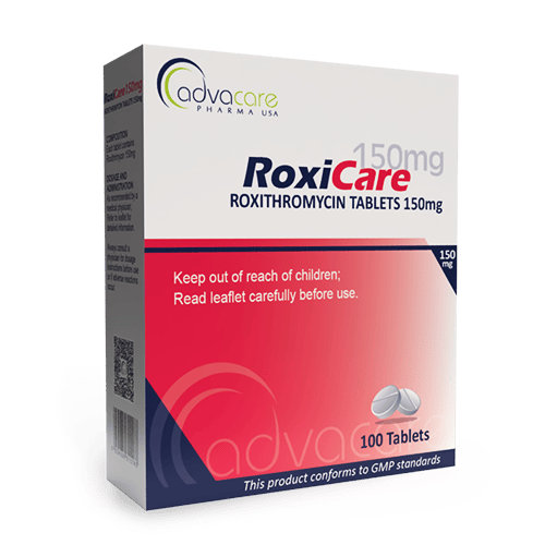 Roxitromicina Comprimidos (caja de 100 comprimidos)