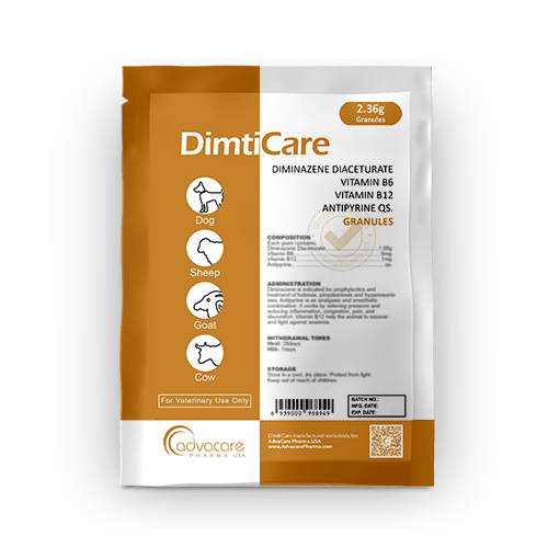 Diminazène Diacéturate + Antipyrine Granulés (1 sachet)