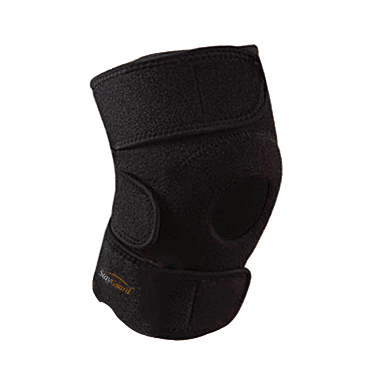 Knee Support Open Patella with Side Spring Stabilizers