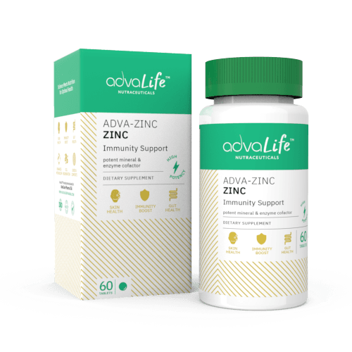 Comprimidos de Zinc (1 caja y 1 frasco)