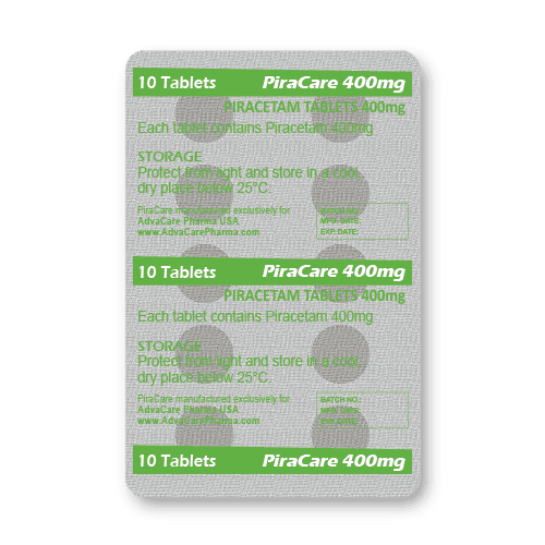 Comprimidos de Piracetam (blíster de 10 comprimidos)