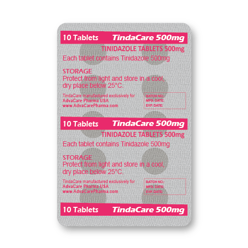 Tinidazol Comprimidos (blister de 10 comprimidos)