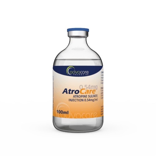 Inyección de Sulfato de Atropina (1 frasco)