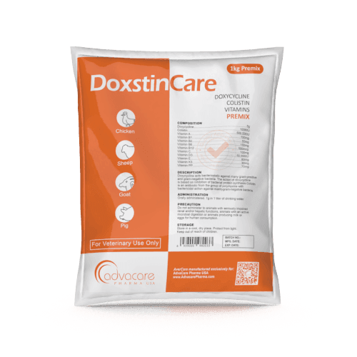 Premezcla de Doxiciclina + Colistina + Vitaminas (1 bolsa)