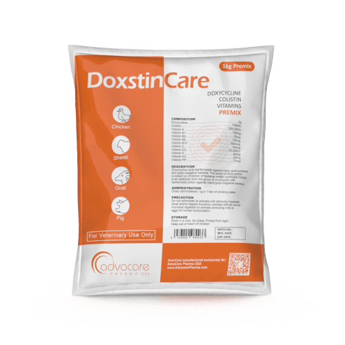 Doxiciclina + Colistina + Vitaminas Premezcla (1 bolsa)