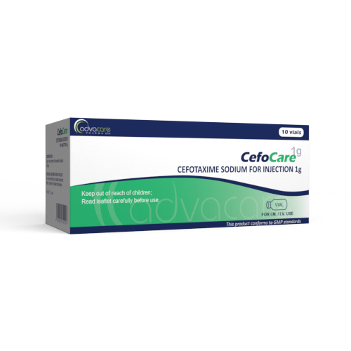 Cefotaxime Sodium + Lidocaine HCL Powder for Injection
